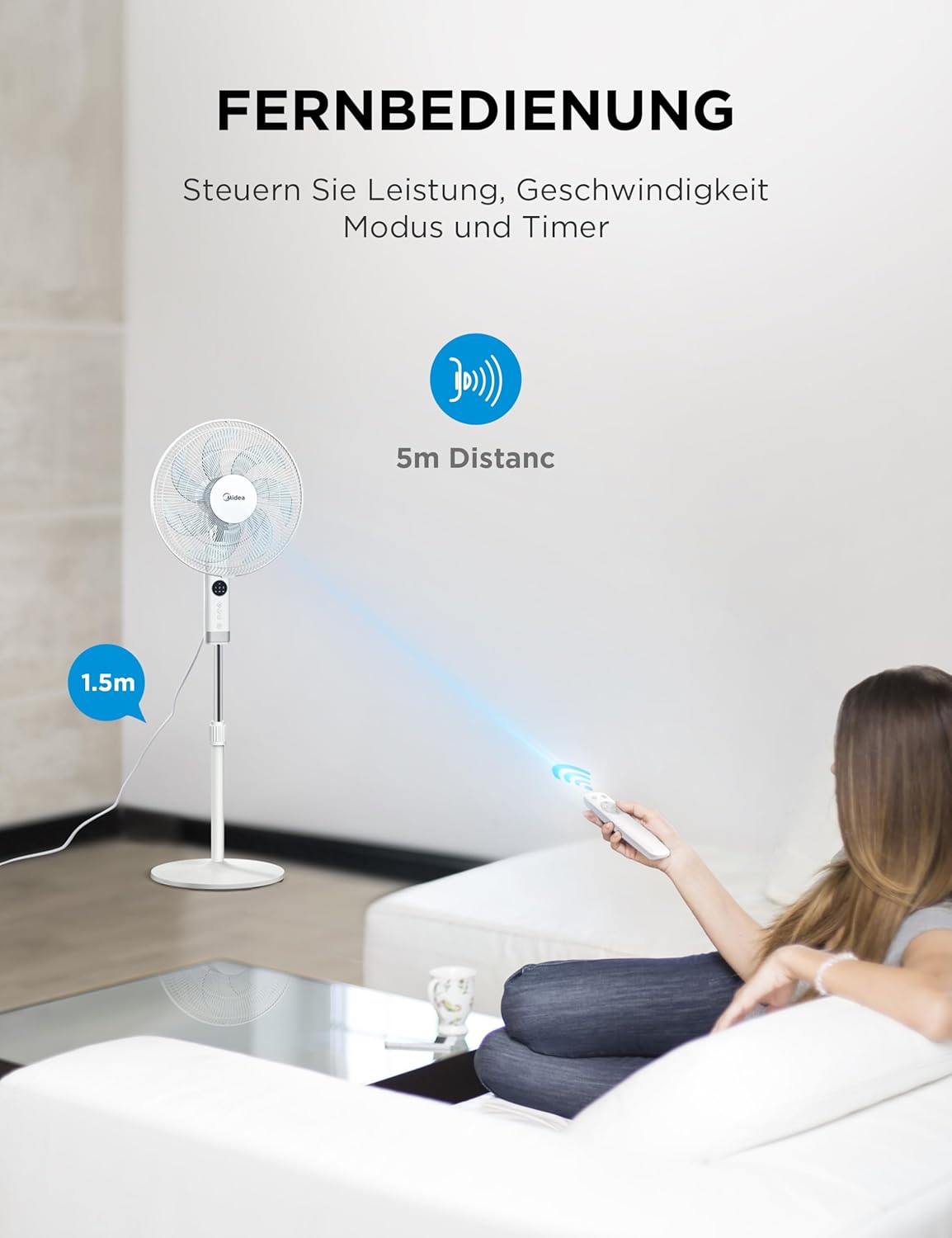 Midea Pedestal Fan