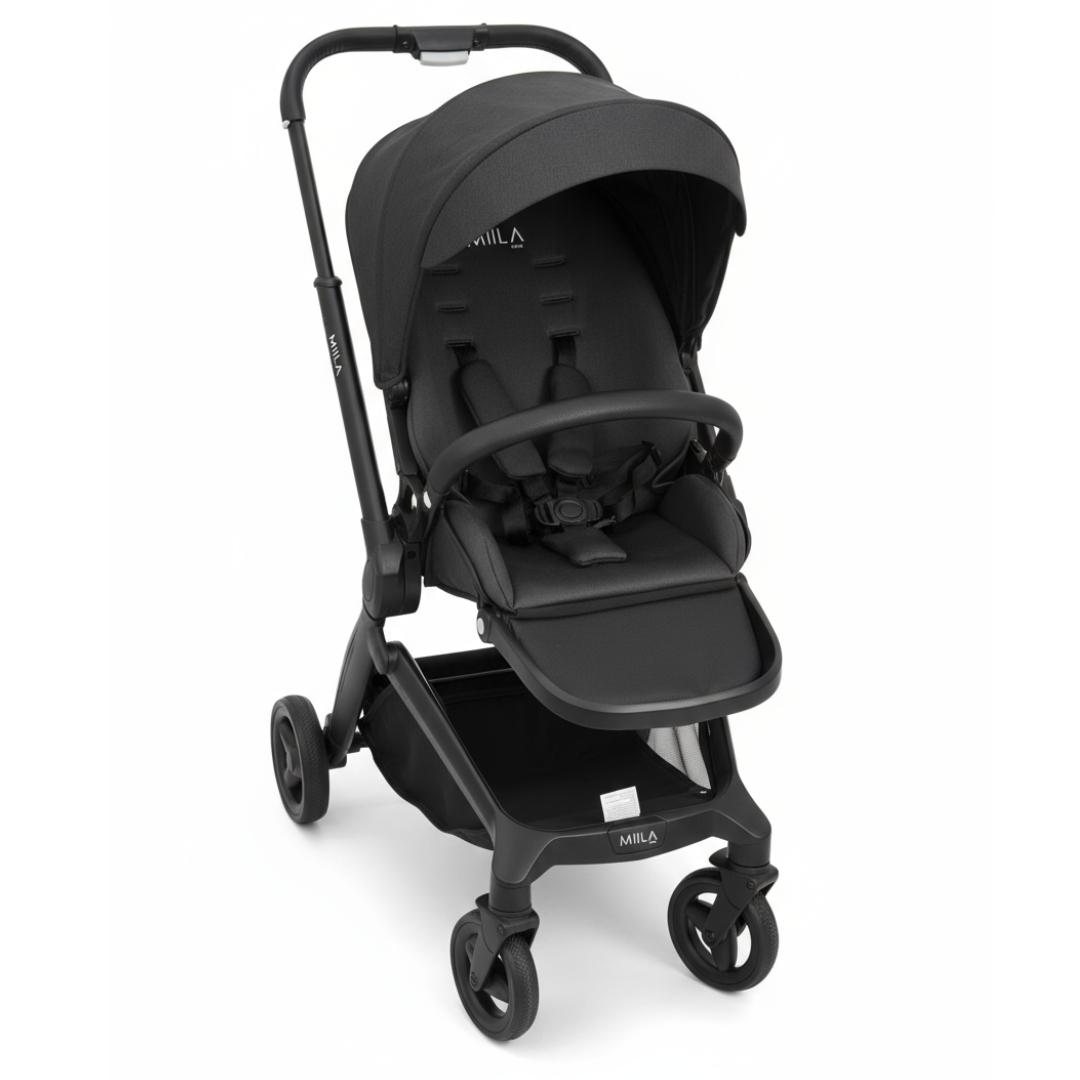 Miila - 2 Directions Stroller - And Adapter, Reversible Seat - Black