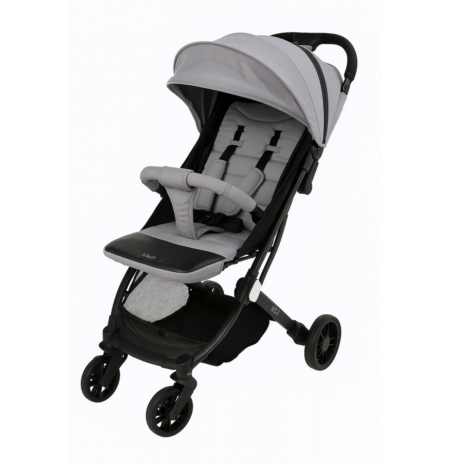 Miila Light Stroller  - Travel Lightweight - Compact Light Grey - Travel  Stroller