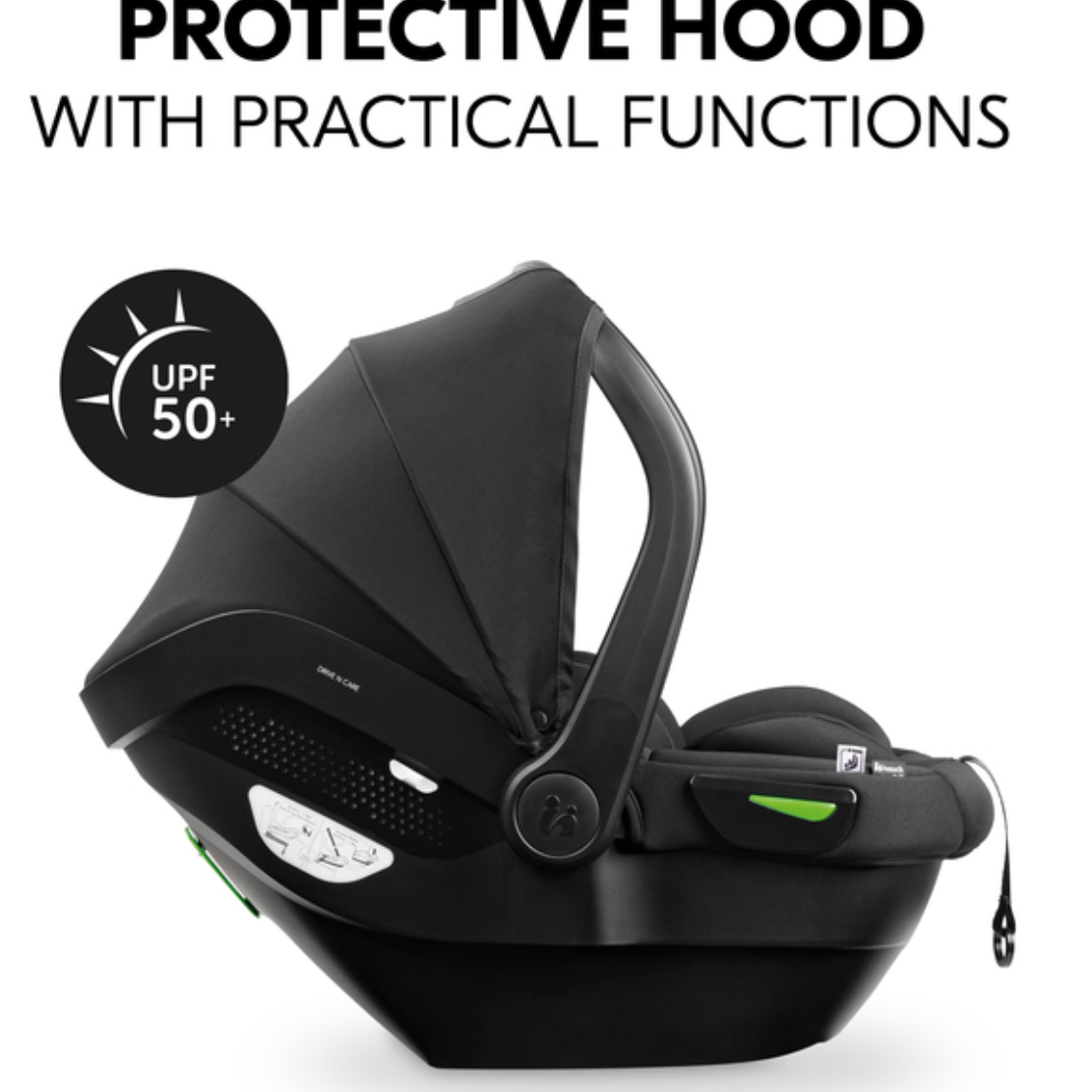 Miila - Prime Car Seat 0+ Group - Black Infant Safety