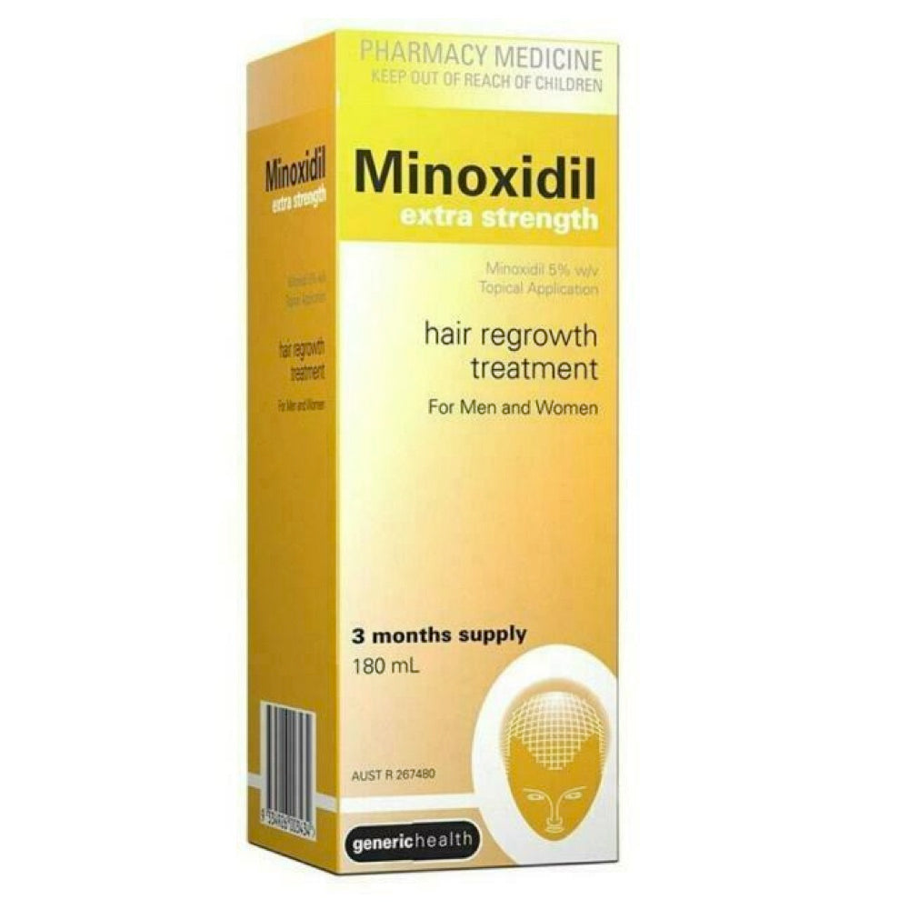 Minoxidil Extra Strength - 6 Month Supply - Medaid International