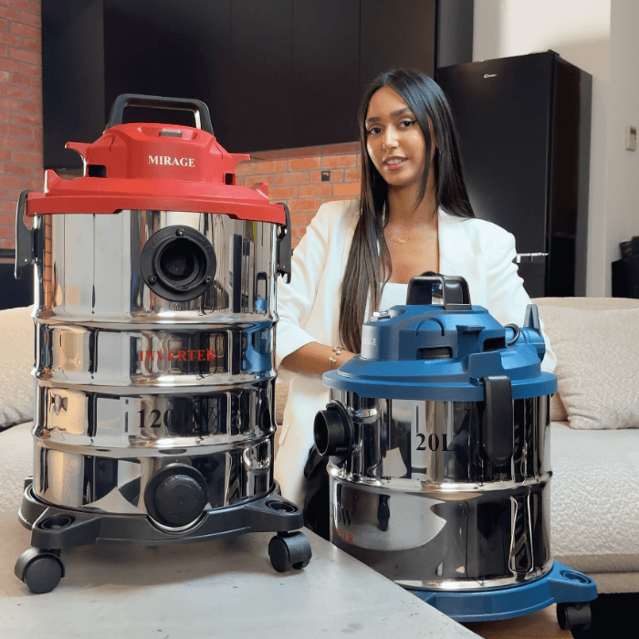 Mirage™ Inverter Vacuum Cleaner | Powerful Wet & Dry - Medaid International