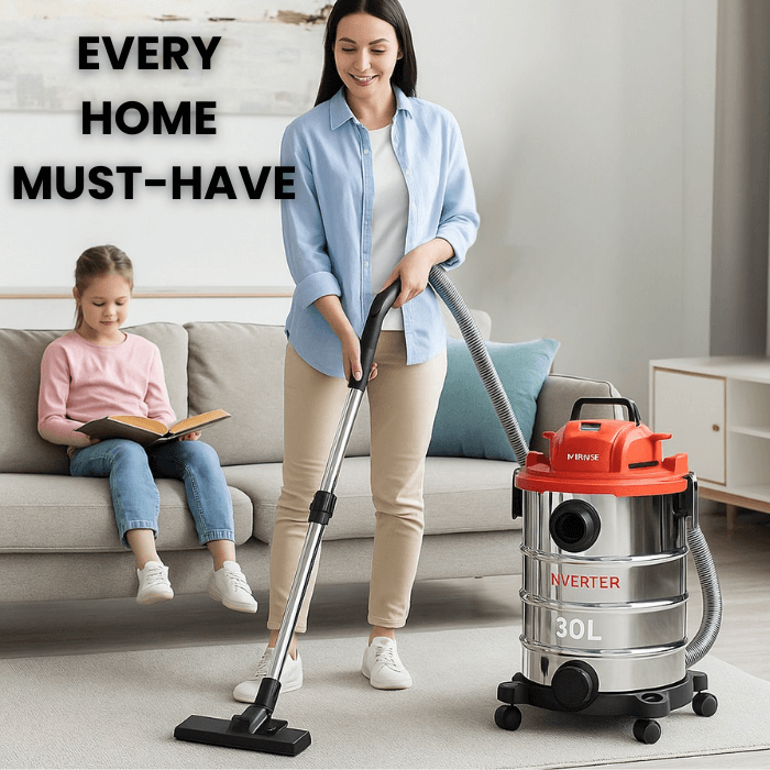Mirage™ Inverter Vacuum Cleaner | Powerful Wet & Dry - Medaid International