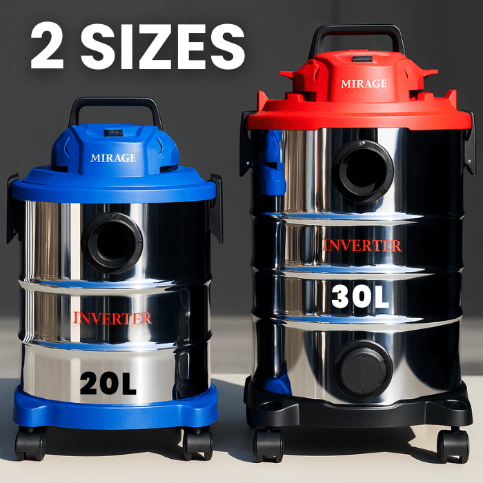 Mirage™ Inverter Vacuum Cleaner | Powerful Wet & Dry - Medaid International
