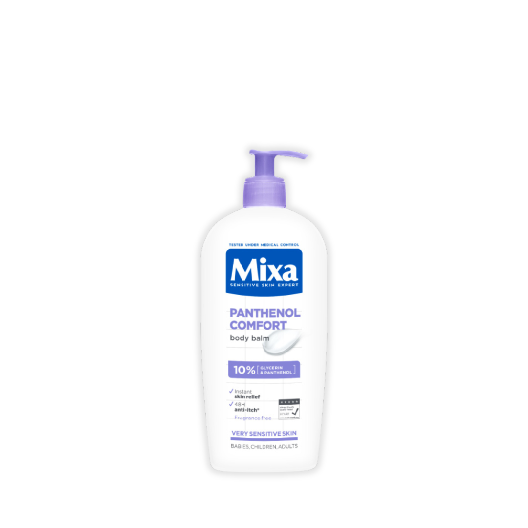 Mixa Panthenol Comfort Body Lotion & Anti-Scratching Cream For Dry Skin, Atopy Prone Skin and Eczema