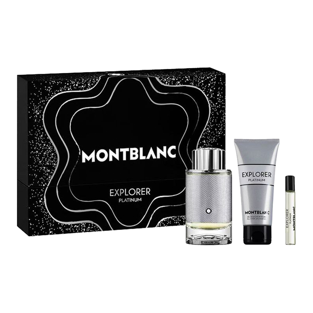 Mont Blanc Explorer Platinum Gift Set Pour Homme - Medaid International