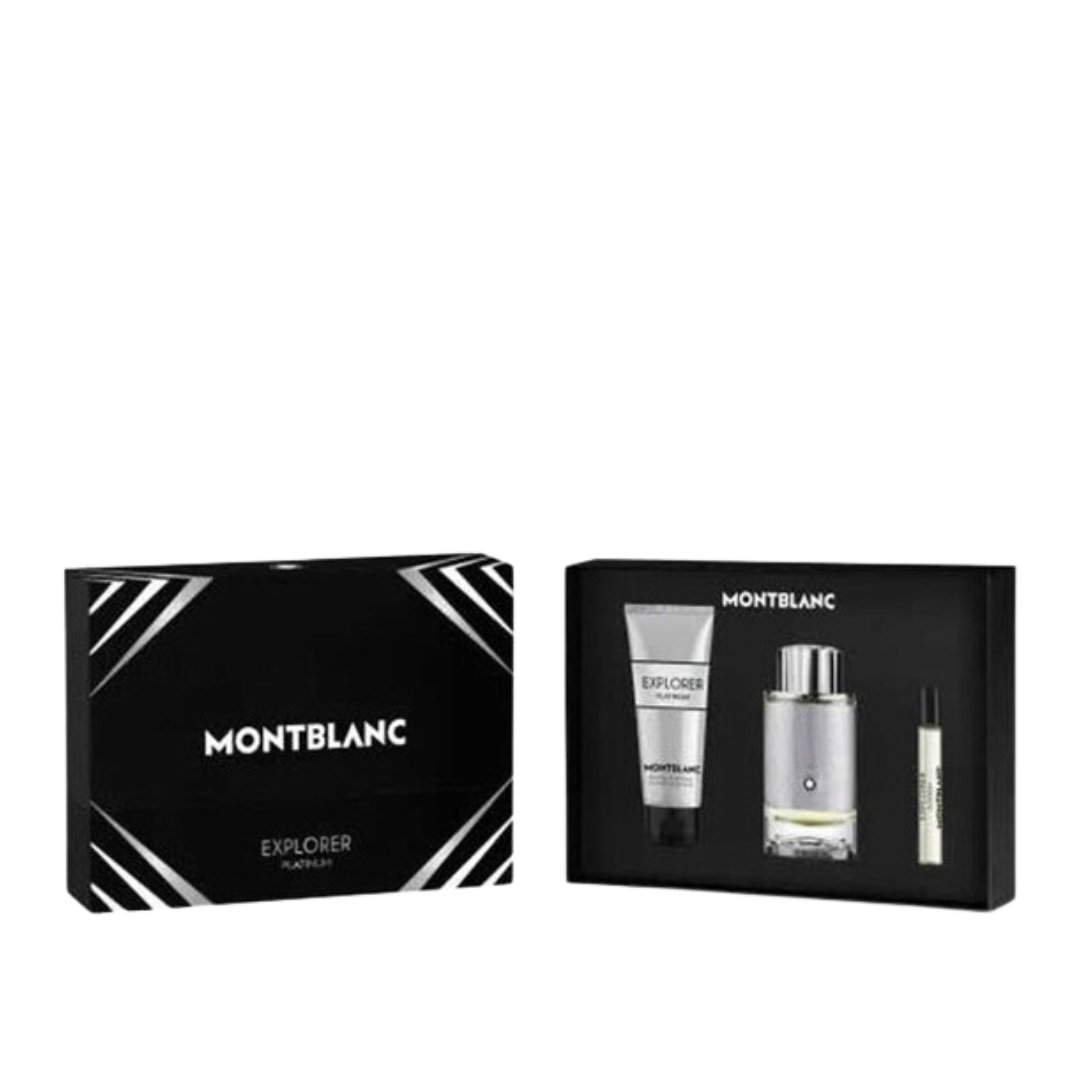Mont Blanc Men's Explorer Platinum Gift Set