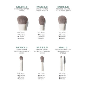 MORPHE Along for the Glide 6-Piece Travel Brush Set