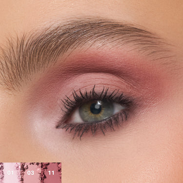 MORPHE ChromaPlus 12-Pan Eyeshadow Palette  Rose Frequency