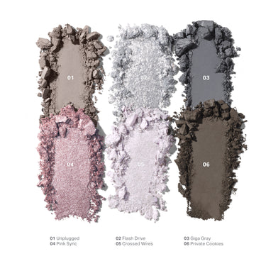 MORPHE  ChromaPlus 6-Pan Eyeshadow Palette Cyber Chrome