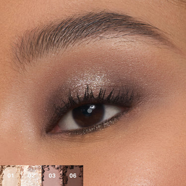 MORPHE ChromaPlus 6-Pan Eyeshadow Palette-Rich Glitch