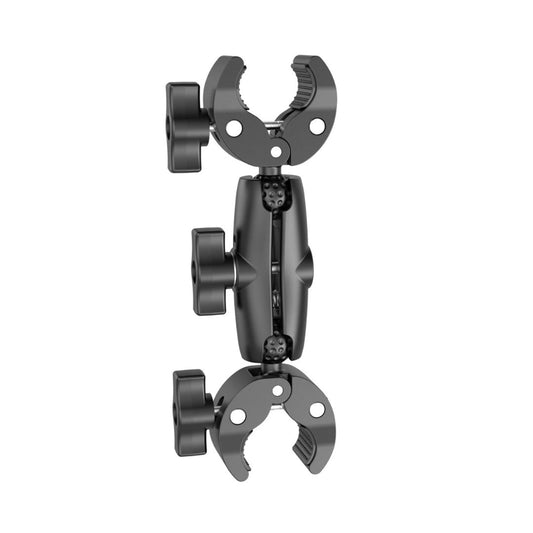 Motorcycle Camera Clamp Double Head Mount