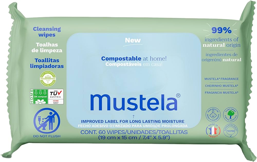 Mustela - Normal Skin - Lingettes Epaisses