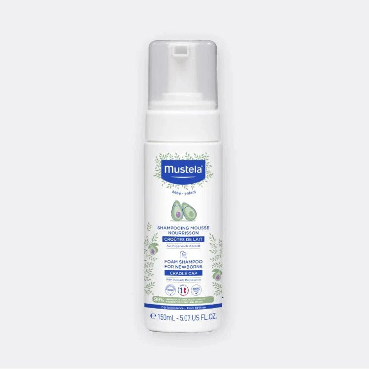 Mustela Baby Foam Shampoo Newborns Cradle Cap