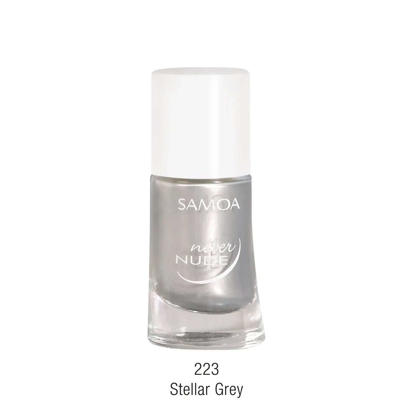 Samoa Never Nude Nail Polish - Stellar Grey - Medaid