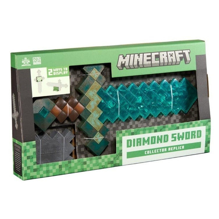 Diamond Sword Collector Replica - Minecraft By Noble Collection - Medaid International