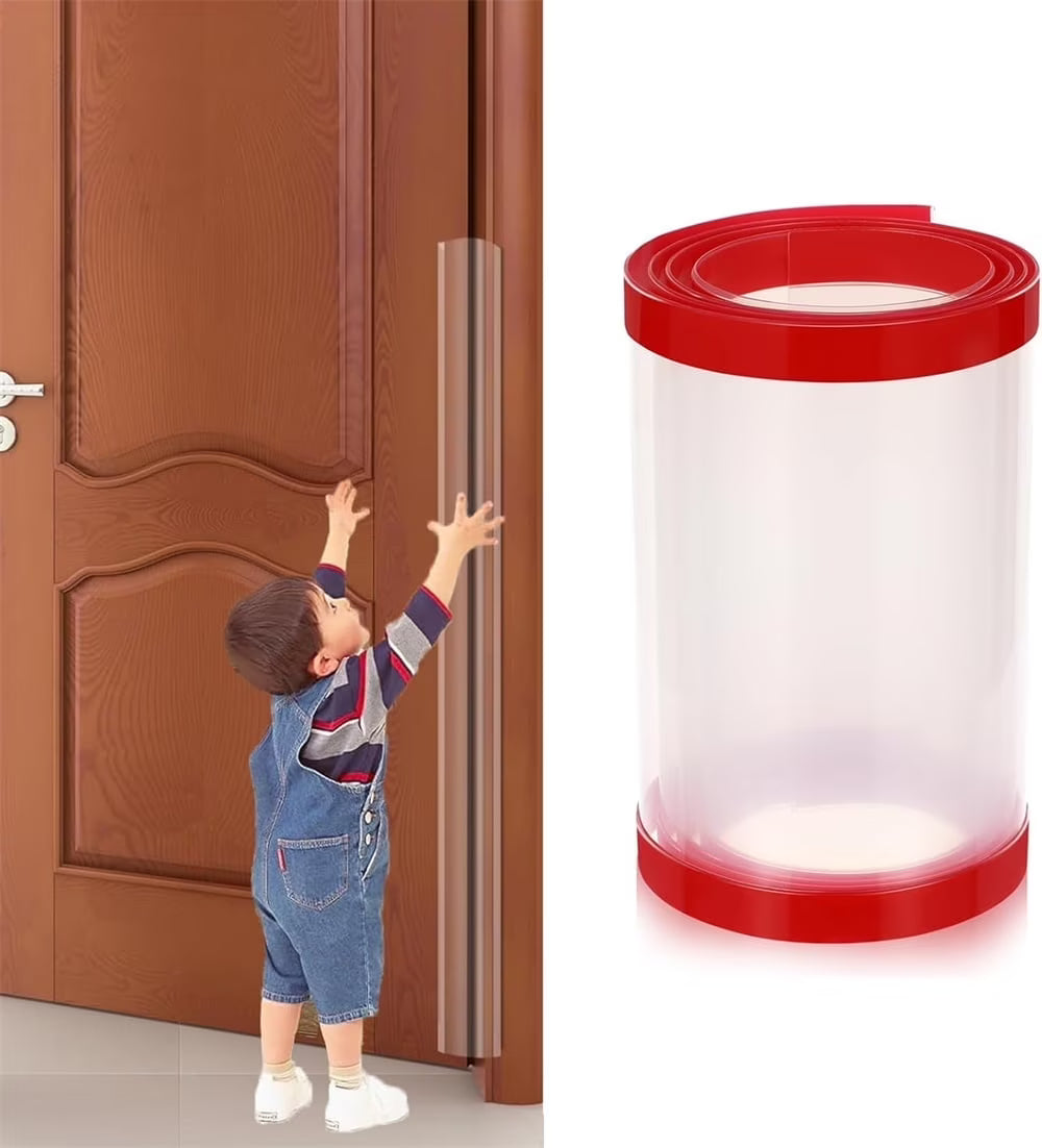 Door Finger Pinch Guard for Baby Proofing عازل أبواب لحماية يد الأطفال