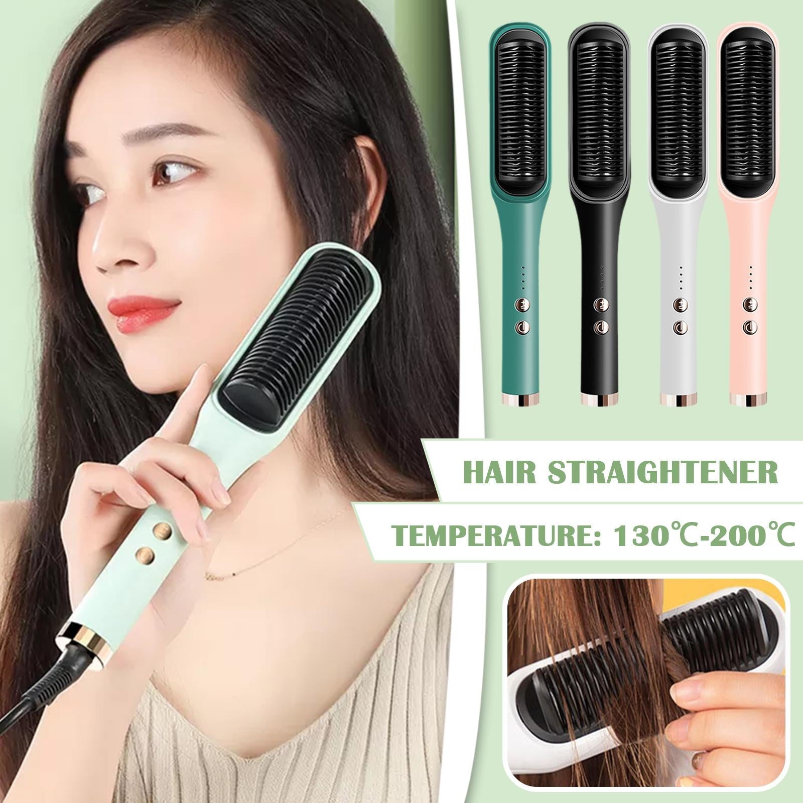 45 Watt Electric Straightening Comb Curling Iron Hair Brush