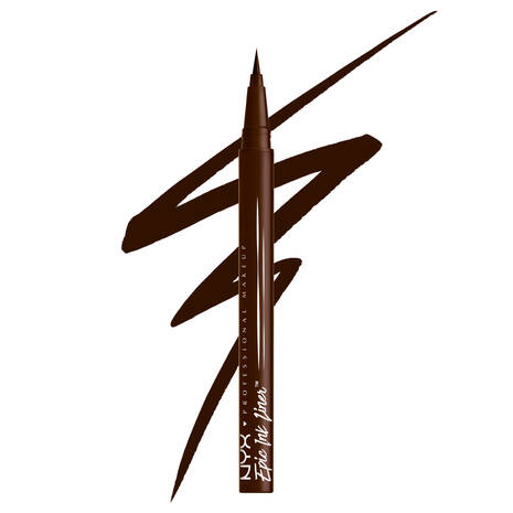NYX Epic Ink Waterproof Liquid Eyeliner-MILK CHOCOLATE