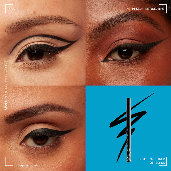 NYX EPIC INC LINER  WATERPROOF BLACK