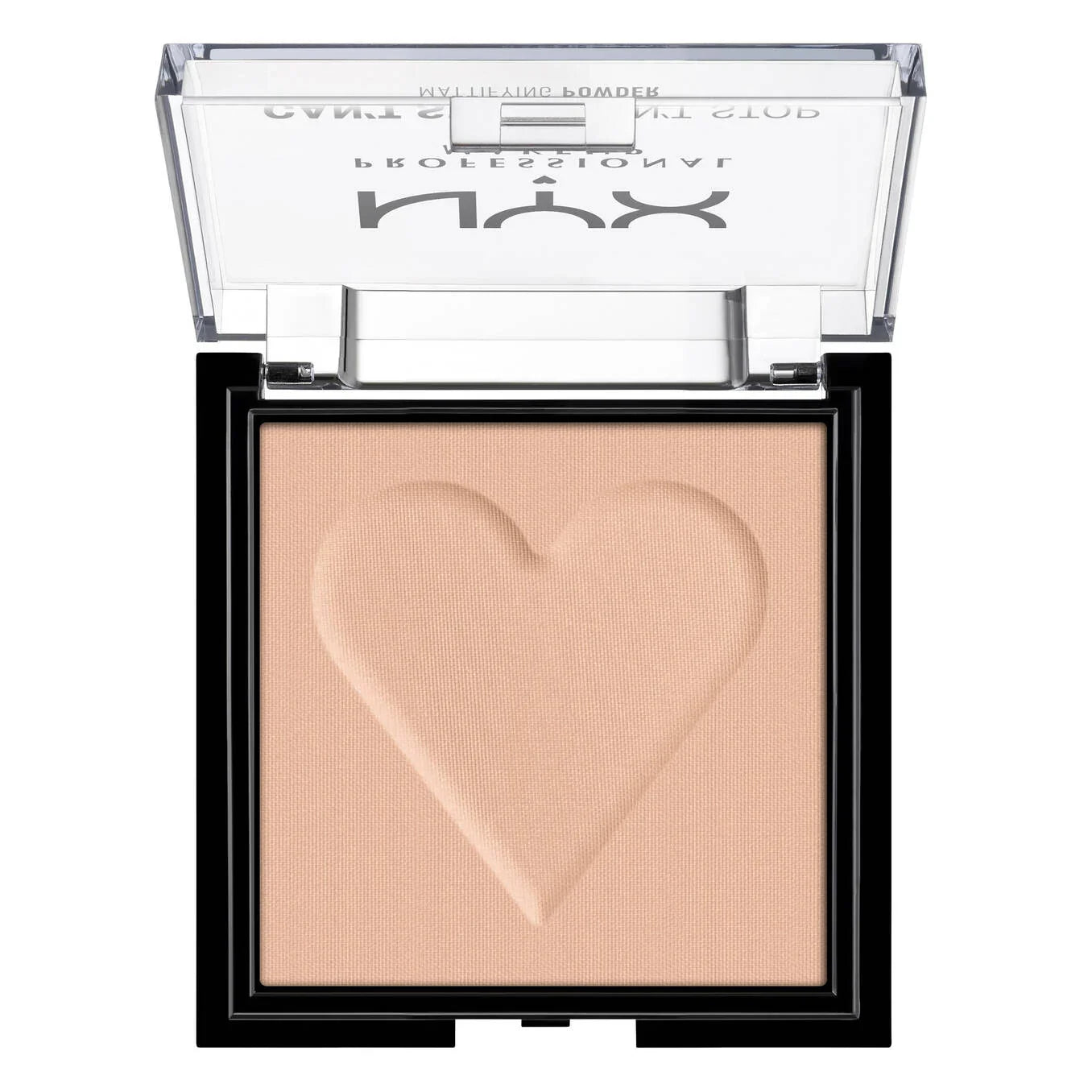 NYX Can't Stop Won't Stop Mattifying Pressed Powder Lightweight Pro Mattifying Face Powder- MEDIUM
