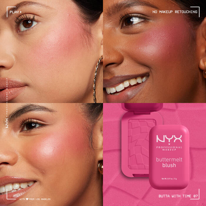 NYX Buttermelt Blush - BUTTA WITH TIME -07