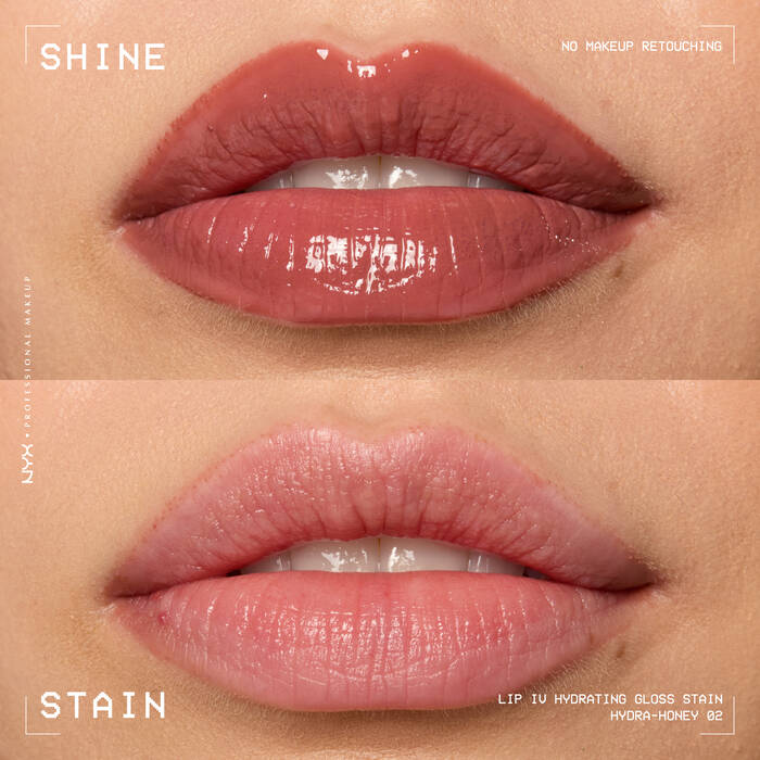 NYX LIP I.V HYDRATING GLOSS SERUM - HYDRA HONEY -