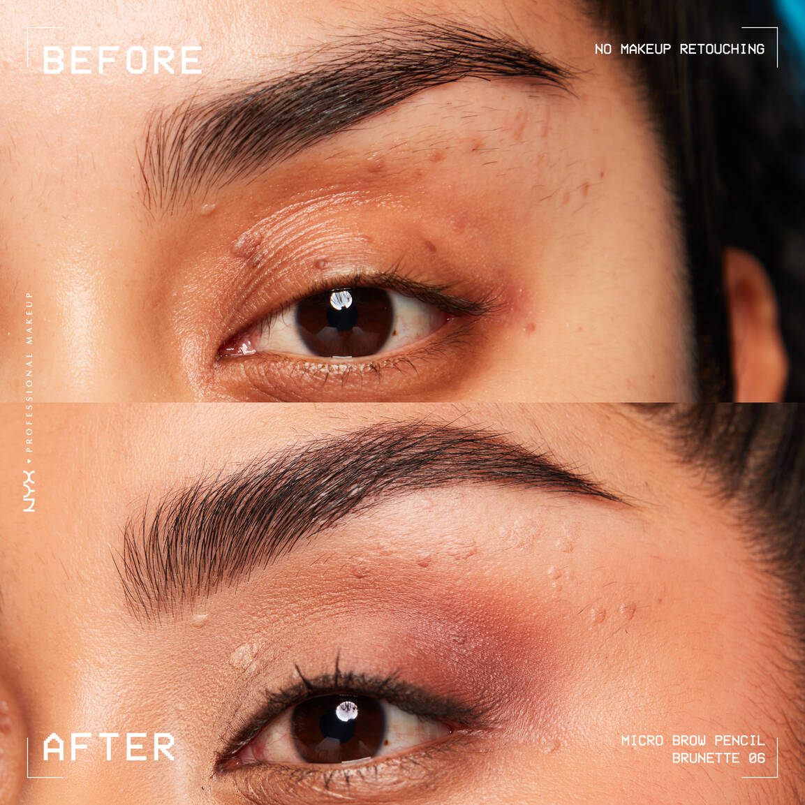 NYX Micro Brow Pencil- 06 BRUNNETE