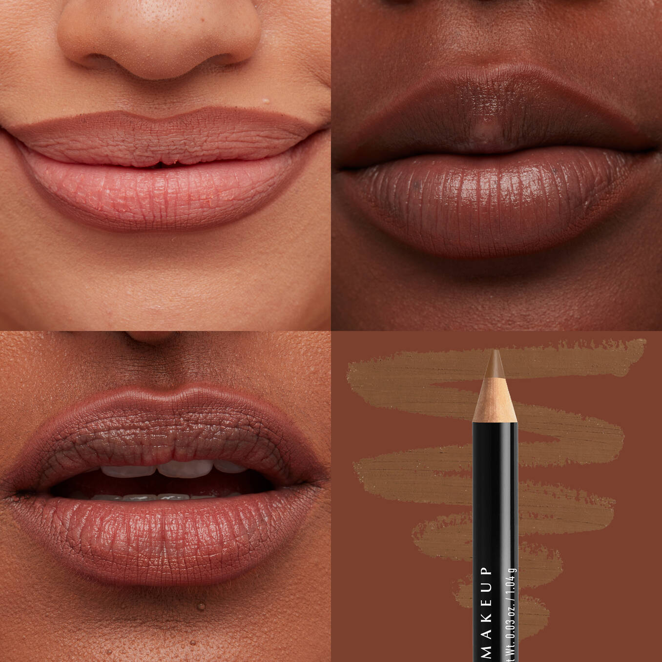 NYX Slim Lip Pencil Natural-looking long-wear lip liner-BROWN