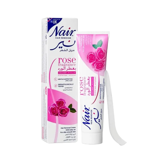 Nair Hair Removal Cream With Baby Oil & Rose Fragrance - 110ml - Medaid International
