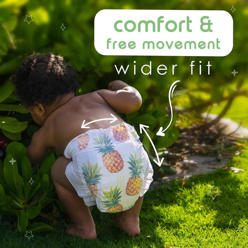 Pureborn - Organic Bamboo Diapers - Size 1