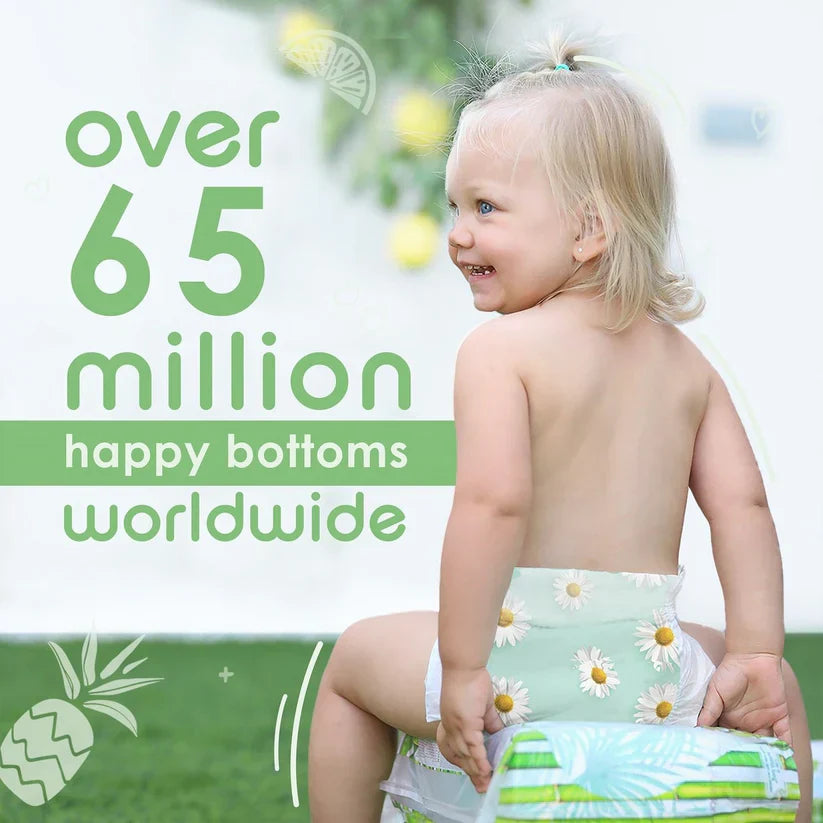 Pureborn - Organic Bamboo Diapers - Size 1