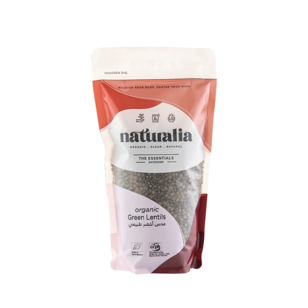 Organic Green Lentils - Medaid International