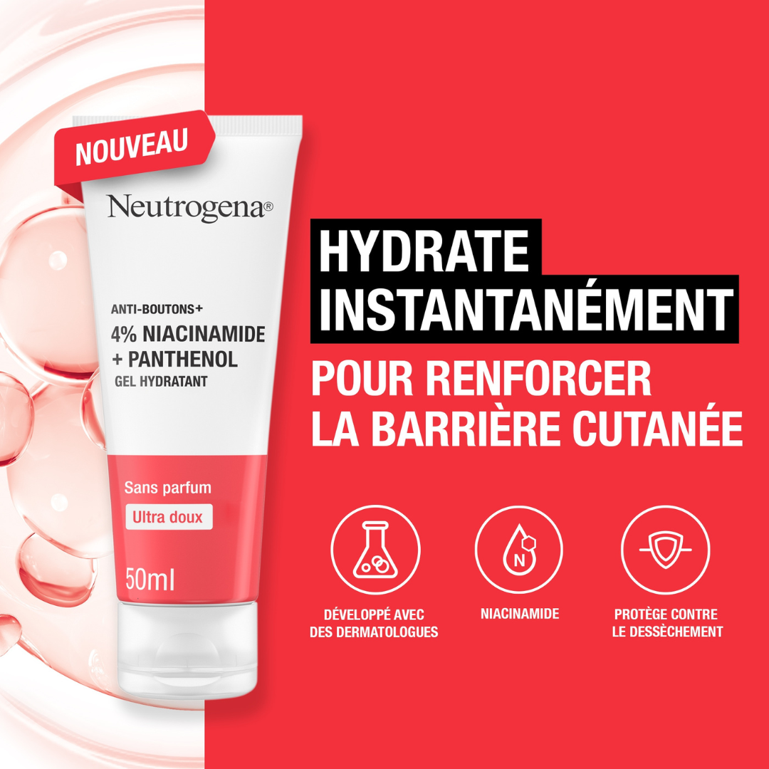 Neutrogena Spot Control+ With 4% Niacinamide + Panthenol Moisturizing Gel