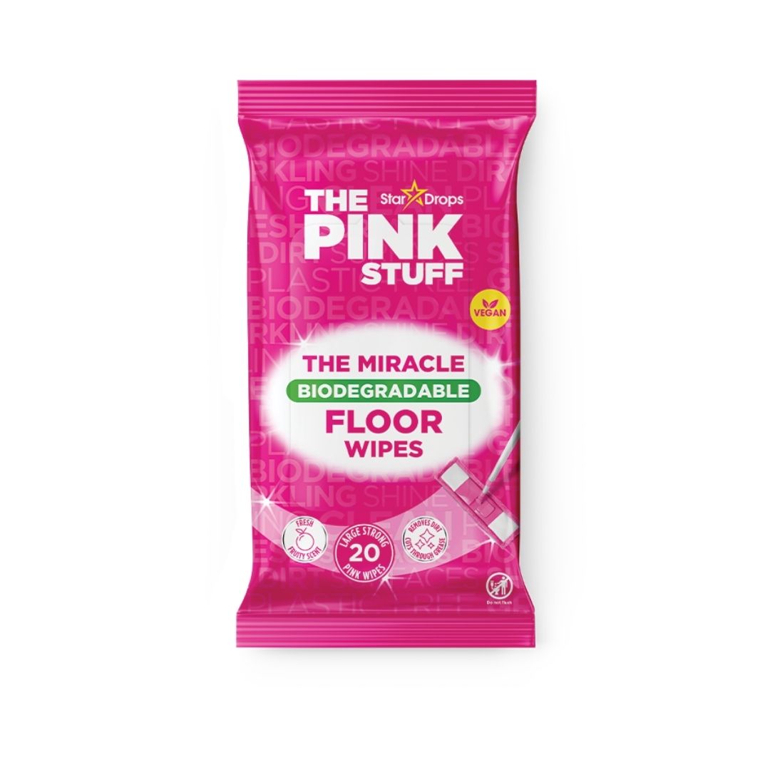 The Pink Stuff - Floor Wipes - 20's - Medaid International