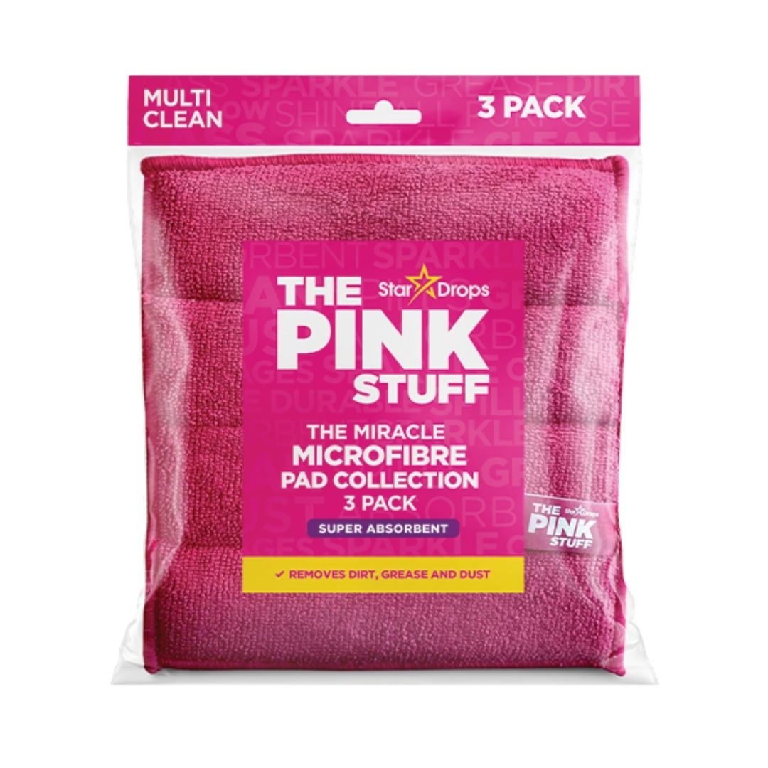 The Pink Stuff - Microfiber Pads 3pk - Medaid International
