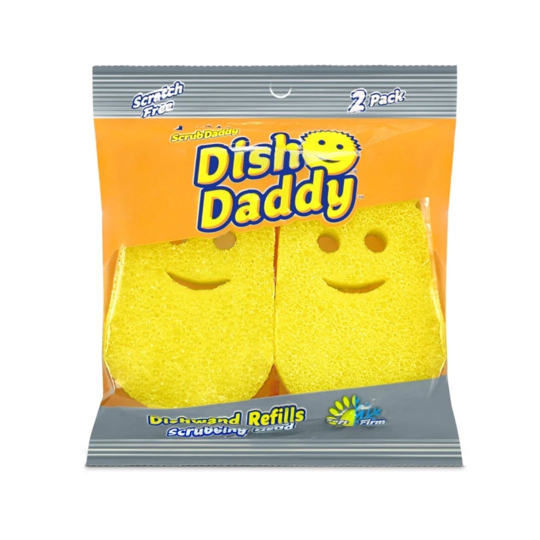 Dish Daddy Refill - 2 Pieces - Yellow - Medaid International