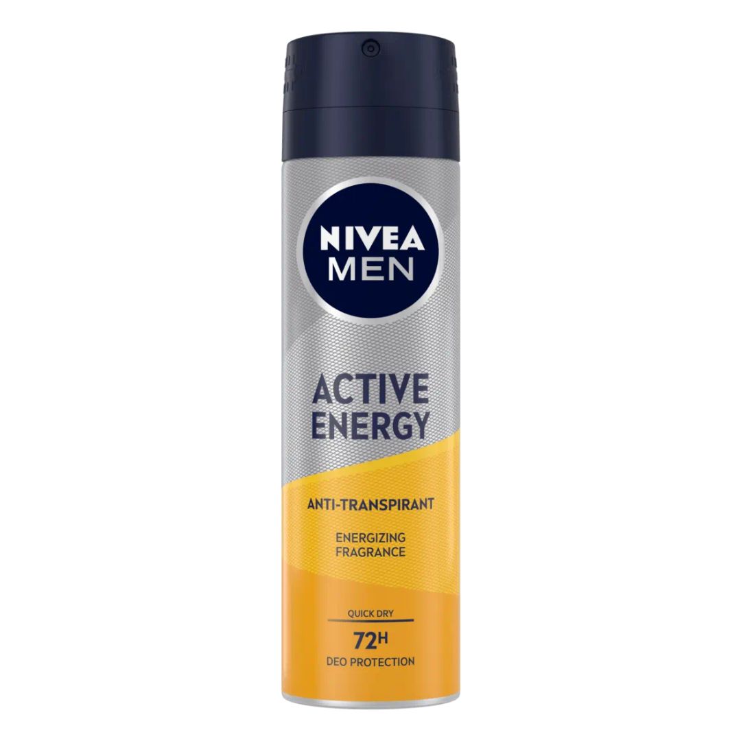 Nivea Men Deodorant - Active Energy - 150ml - Medaid International