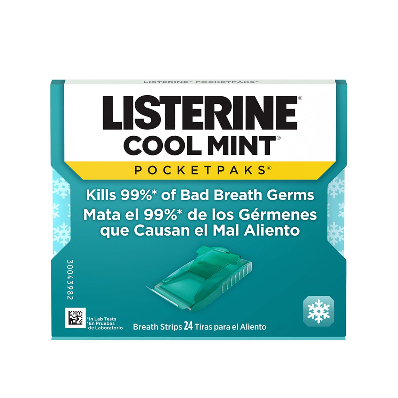 Listerine Cool Mint Pocket Packs - 24 Strips - Medaid International