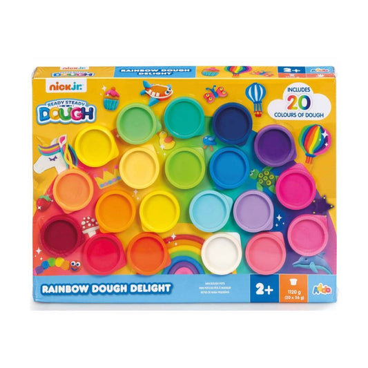 Nick Jr. Ready Steady Dough Rainbow Delight Playset