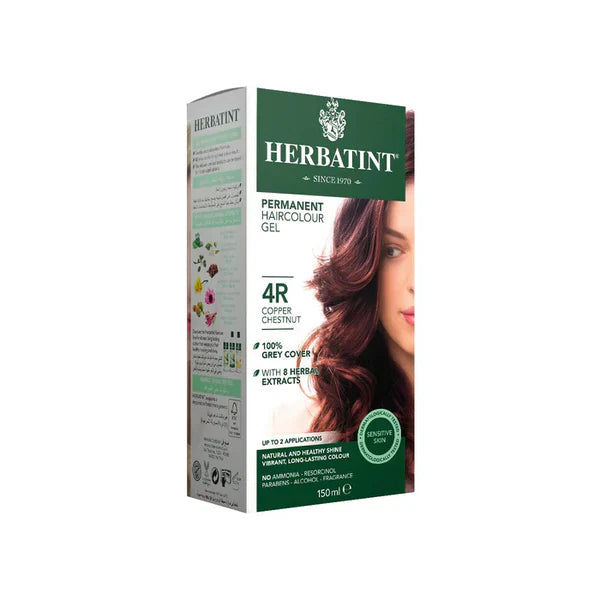 Herbatint Permanent Herbal Hair Color Gel 135 ML 4R