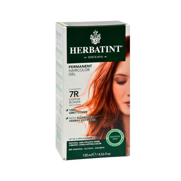 Herbatint Permanent Herbal Hair Color Gel 135 ML 7R
