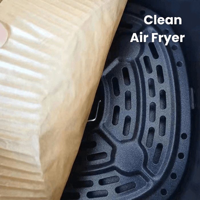 Air Fryer Paper Liners | Waterproof & Non-Stick (50 Pieces) - Medaid International