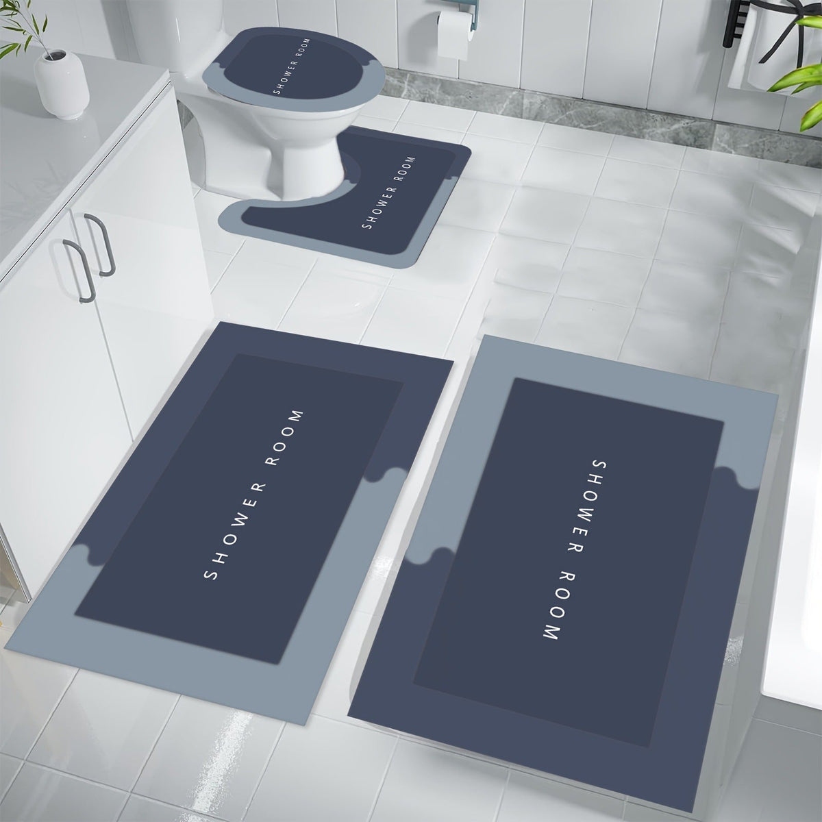 Set of 3 Bath Mat