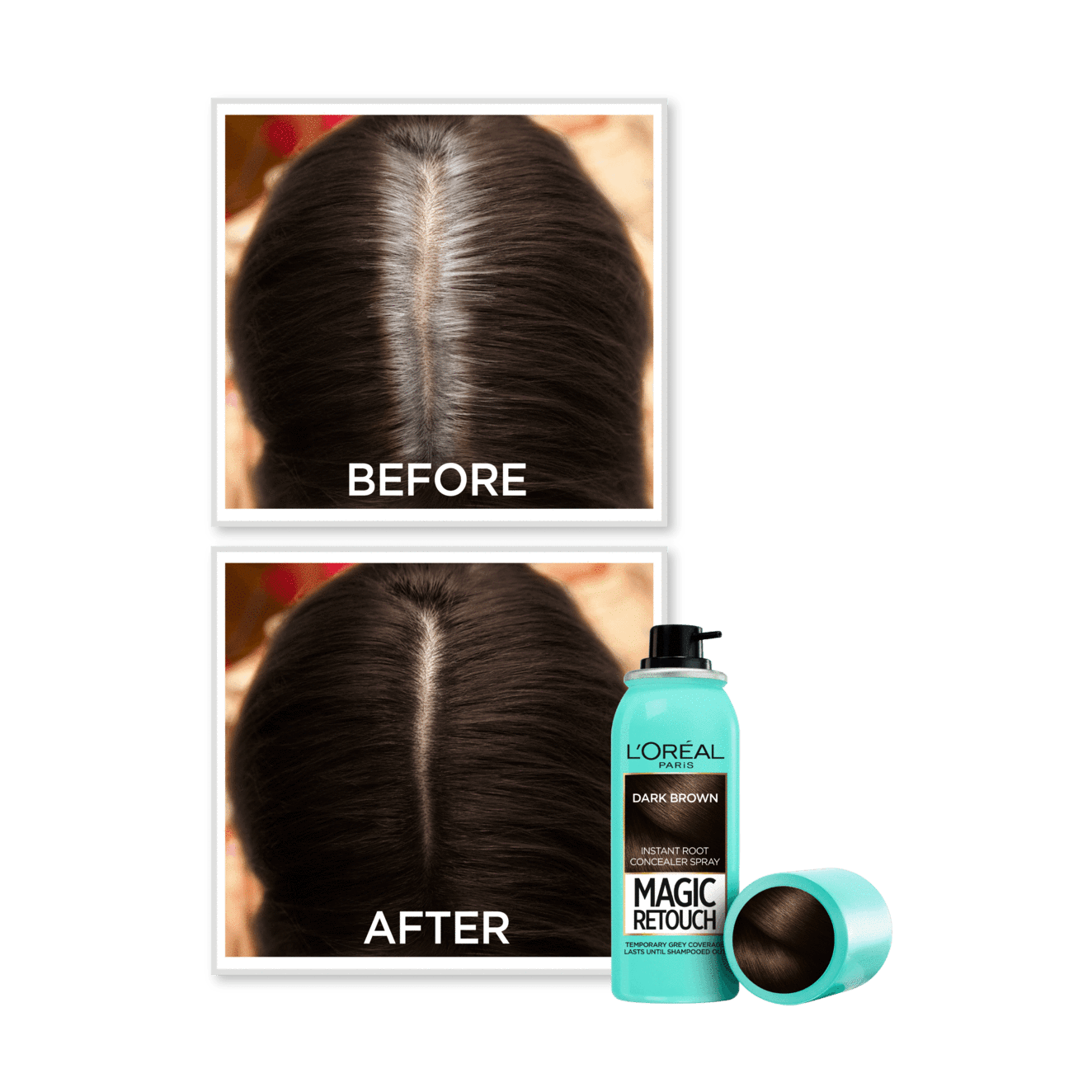 Magic Retouch Hair Roots Concealer Spray - Medaid
