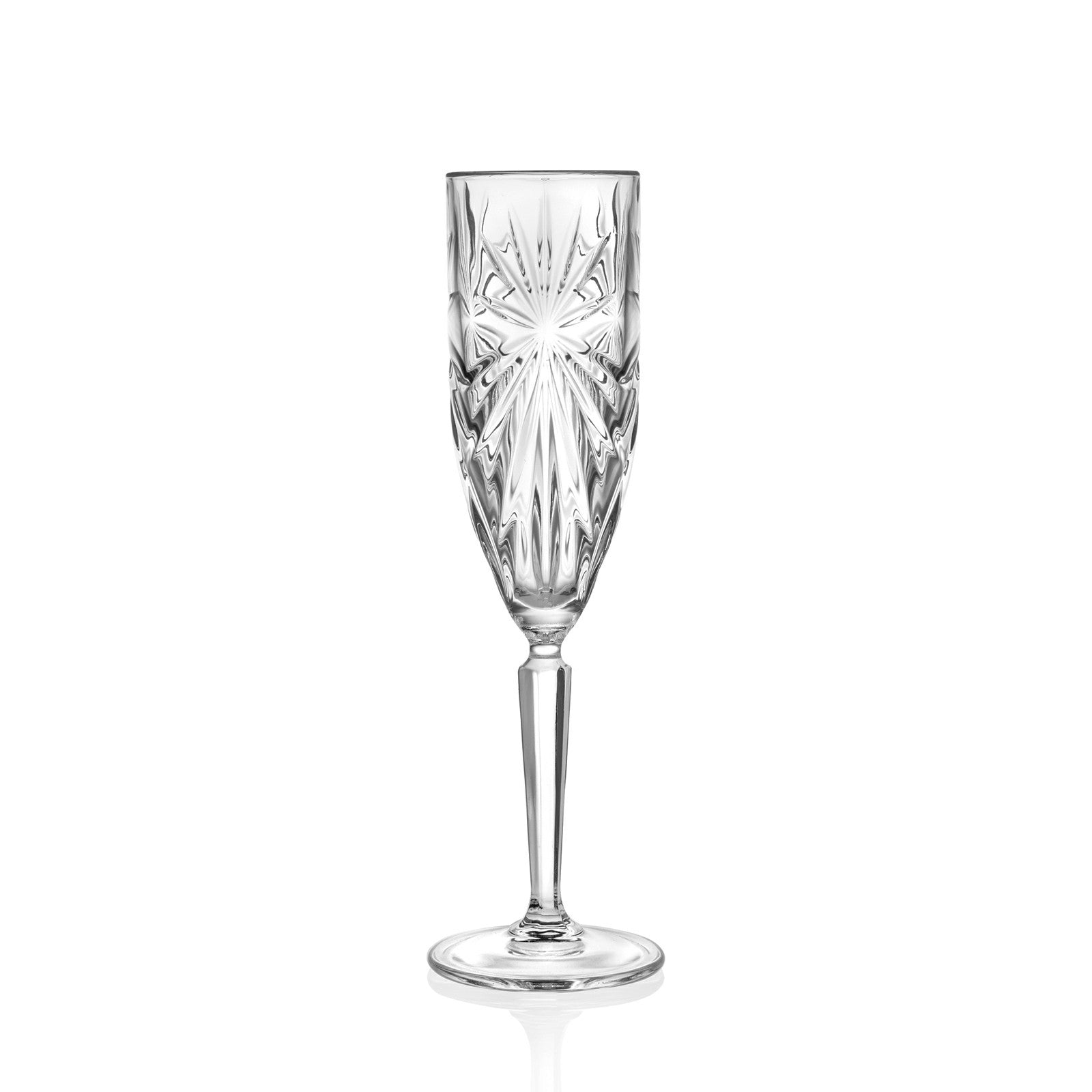 RCR oasis flute goblet set of 6 - 16cl