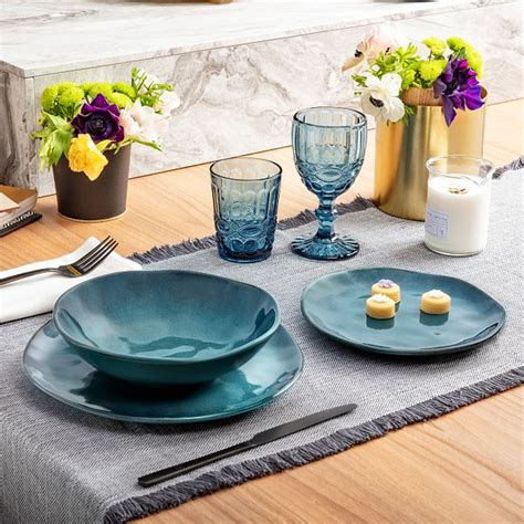 Tognana Nordik Ocean Soupe Plate Blue 20cm