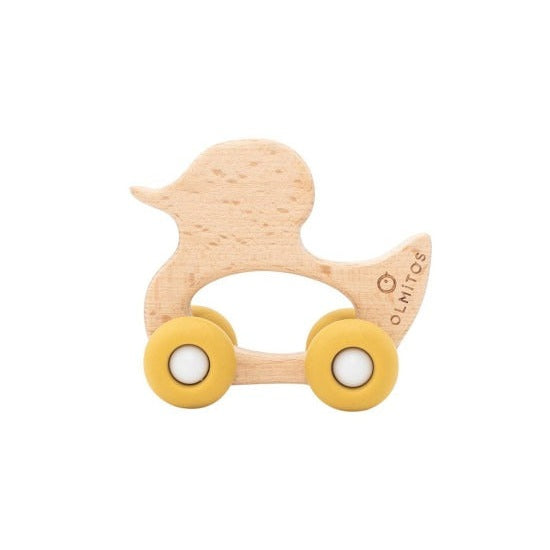 Olmitos Beech Wood Bunny Pull Toy