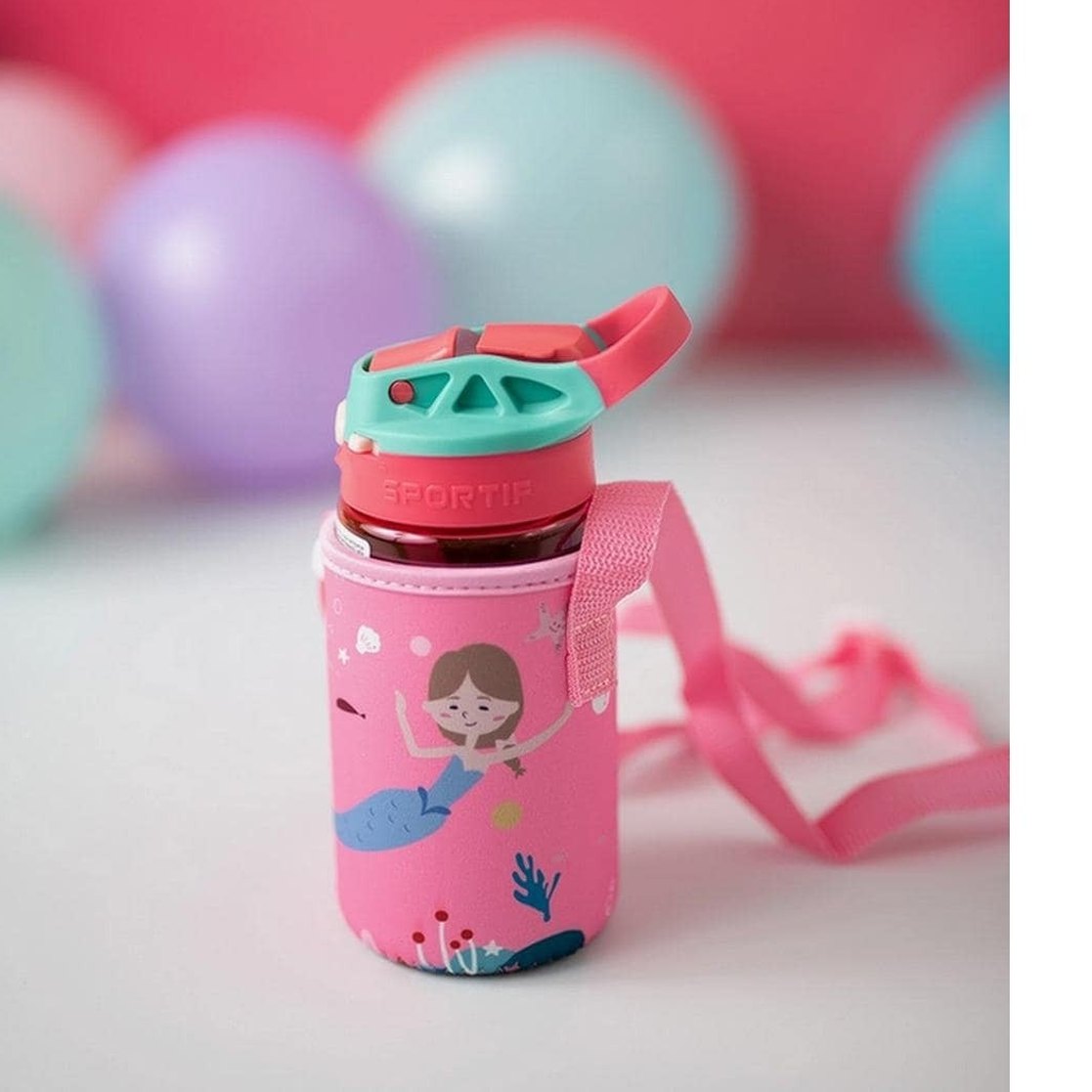 Mermaid-Themed Drinkware Set