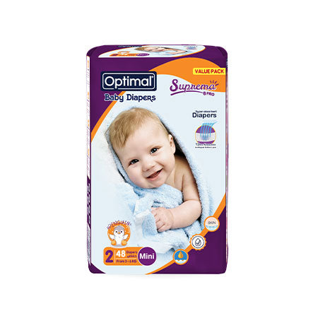 Baby Diapers 2 (3-6 Kg)-48 Pcs Mini